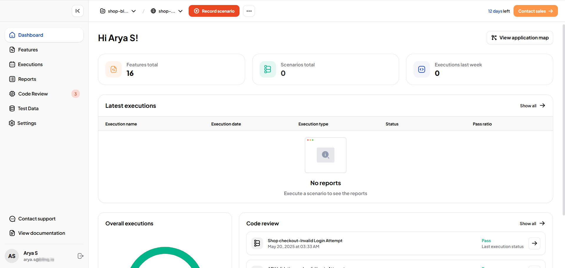 Amdocs Dashboard